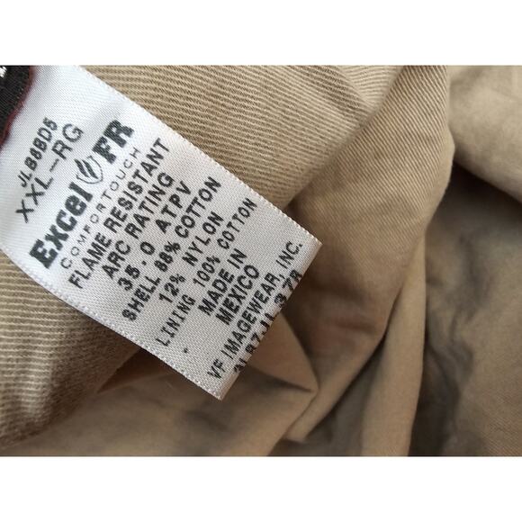 Bulwark FR Jacket Mens 2XL Nomex Lined Heavyweight Insulated Flame Resistant - Picture 13 of 16